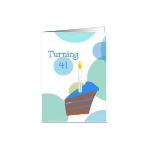  41st Birthday, Turning 41 Card Toys & Games