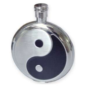  5oz. Ying Yang Flask #17 