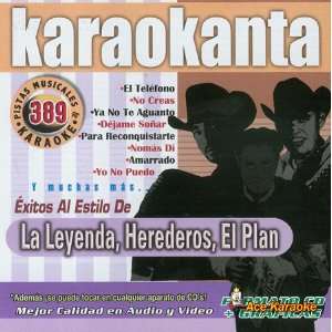  Karaokanta KAR 4389   Al Estilo De La Leyenda, Herederos 