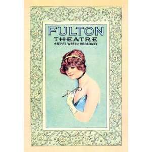  Fulton Theatre 46th Street, West of Broadway 20x30 poster 