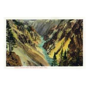   Yellowstone National Park, Wyoming Travel Premium Poster Print, 32x24