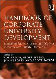Corporate Universities Handbook, (0566085836), Scott Taylor & Rob 