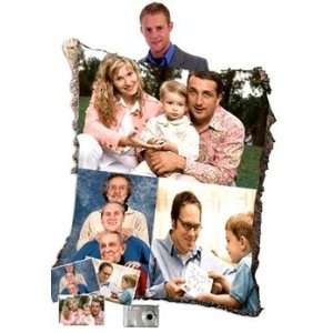 High Definition Woven Collage Blanket 48x60.5 (Medium)  