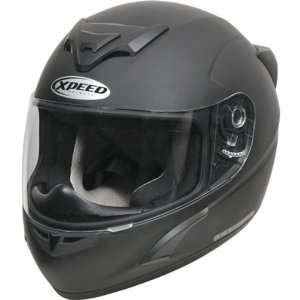  Xpeed Solid XP509 Road Race Motorcycle Helmet   RT/Black 