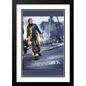 Rescue Me (TV) 20x26 Framed and Double Matted TV Poster   Style F 