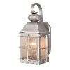 NEW 3 Light Colonial Outdoor Wall Lamp Lighting Fixture Bronze, Clear 