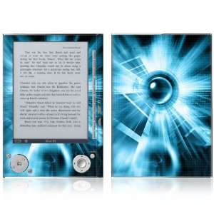  Sony Reader PRS 505 Decal Sticker Skin   Abstract Blue 