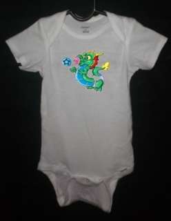 Cute Baby Onesie, Baby Dragon, Infant Clothing 1047  