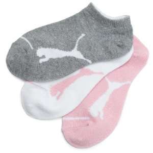  Puma Quarter Runner Socks, 3 Pack, Size 5   6.5 Baby