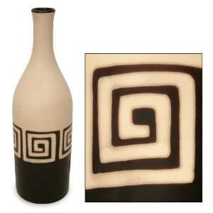  Ceramic vase, Labyrinth