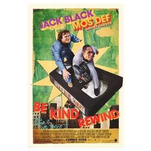  Be Kind Rewind Original Movie Poster, 27 x 40 (2008 