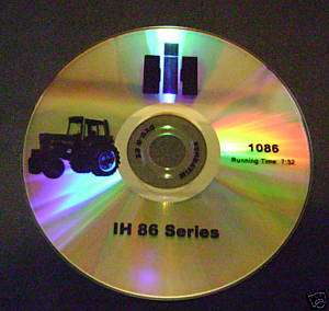International Tractor 86 986 1086 1486 DVD Farmall IH  