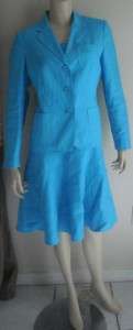 Talbots Linen Dress Suit Sz 10P  