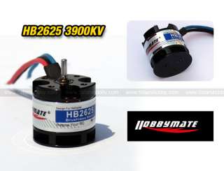 H2625 3900KV Brushless Motor & 30A ESC for Trex 250  