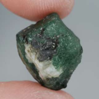 Untreated 15.12ct Natural Green Emerald Facet Rough Gem, ZAMBIA  