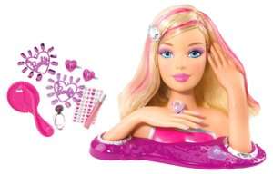   BARBIE Loves Beauty Styling Head by Mattel