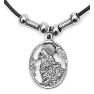  Howling Wolf Necklace Jewelry