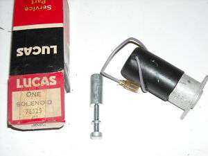 Lucas Overdrive Solenoid, # 76525, 11S, NOS, Aust Healy  