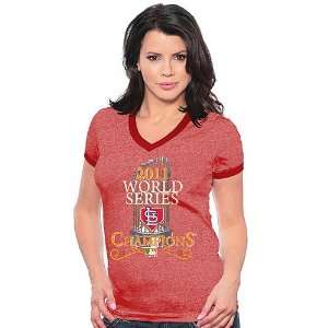  St. Louis Cardinals 2011 World Series Champions Womens 