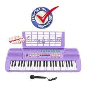  Children 49 Keys Electronic Piano Music Keyboard Purple 