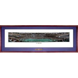 NFL Atlanta Falcons Stadium, 36 Yard Line Panoramic Print Deluxe 