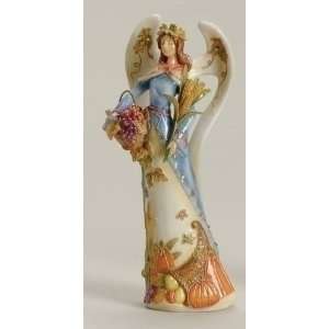  Pack of 4 Cloisonne Angel Of Fall Harvest Figures 9