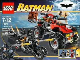 Lego The Batcycle Harley Quinns Hammer Truck (7886) by LEGO Product 
