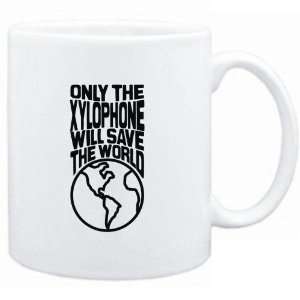  Mug White  Only the Xylophone will save the world 