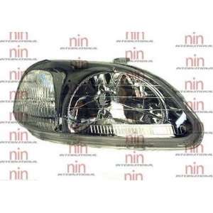  Honda Civic 96 97 98 Type R Style Gunmetal Headlight 