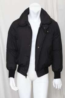 Great Marc Jacobs puffer jacket with a cool flight/bomber silhouette 