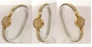 WW2 Mint 18k Gold IWC Ladies Deco Wrist Watch 1940  
