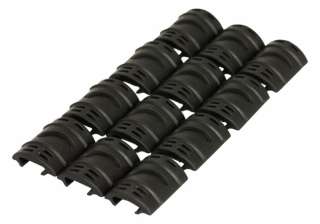 12 PIECE RUBBER COVERS FOR QUAD RAIL  