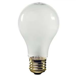 SLi 60016   75 Watt Light Bulb   A19   Rough Service  Frost   5000 