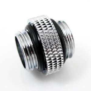  XSPC G1/4 Threaded 5mm Male to Male Fitting (Chrome 