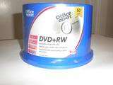  50/pack DVD+RW Rewritable Blank Media Disc Spindle, 4X/120min/4.7GB