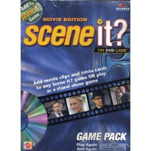  Scene It the DVD Game Movie Edition Game Pack Toys 