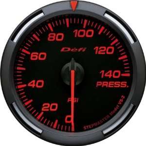  DEFI DF Red Racer 60mm PSI Pressure Gauge Automotive