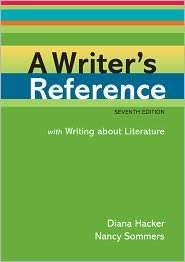 Writers Reference with Writing about Literature, (0312601484 