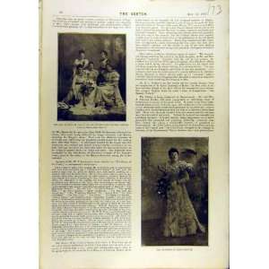   1897 May Queen Chelsea Whitelands College Bournemouth