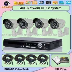  high quality diy 4ch cctv system