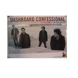 Dashboard Confessional 2 Sided Poster Dusk & Summer And