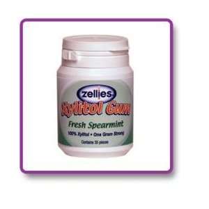    Zellies Fresh Spearmint Xylitol Gum