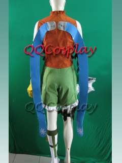 Final Fantasy X Rikku Costume Cosplay  
