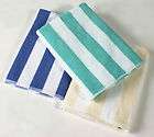 Cabana Stripe Towels ~ Yellow and Green  