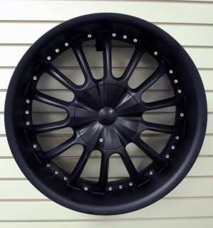 22 CABO 143 machined in black Wheels Rims+Tires PKG 5x127 RWD  