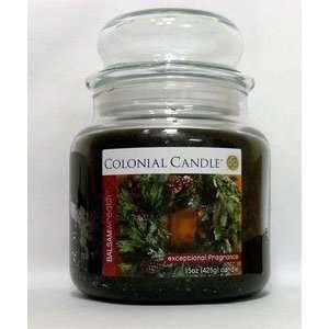  Balsam Wreath Colonial Candle Jar 15 0z