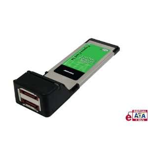  2CH Esata 6GBPS EXPRESSCARD34 Adapter Electronics