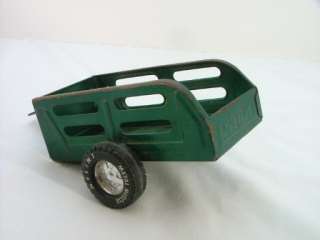 Green Nylint Metal Muscle Trailer Toy Utility Trailers  