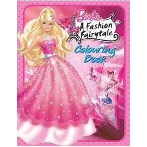  Barbie Fashion Fairytale Colouring Book Mattel Books