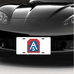  Army 5th Army LICENSE PLATE Automotive